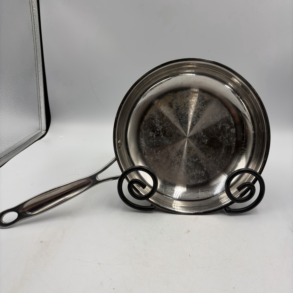 Cuisinart 8" Stainless Steel Open Skillet/Frying Pan Model #722-20 - GUC